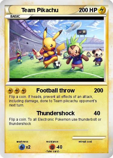 Pokemon Team Pikachu