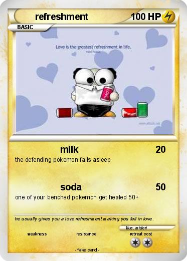 Pokemon refreshment