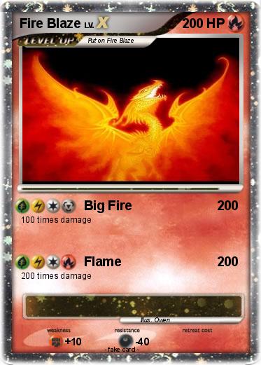 Pokemon Fire Blaze