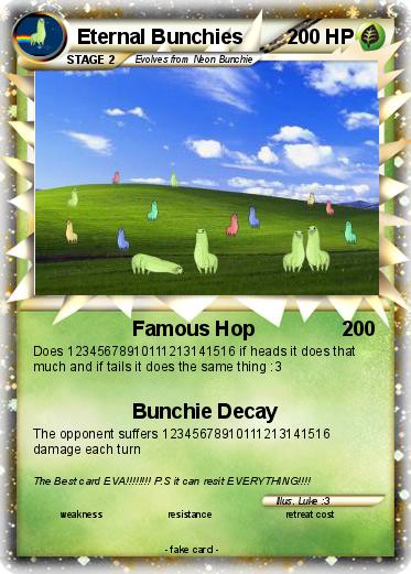 Pokemon Eternal Bunchies