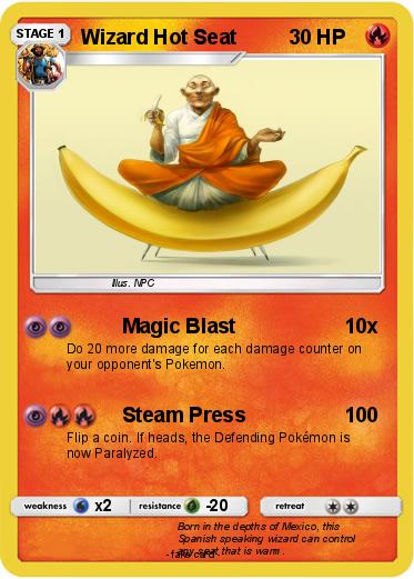 Pokemon Wizard Hot Seat