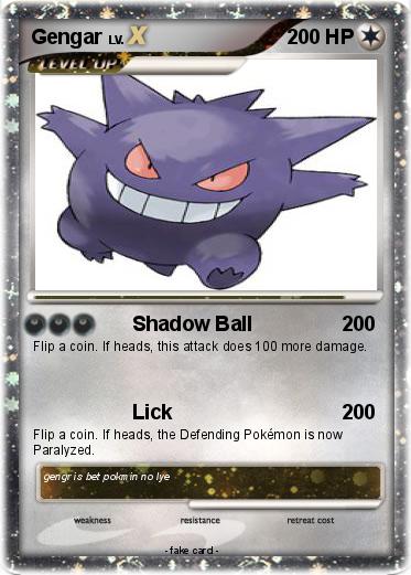 Pokemon Gengar