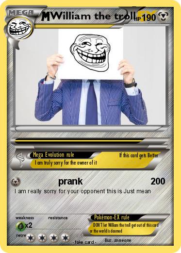 Pokemon William the troll
