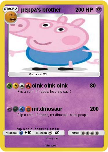 Pokemon peppa's brother