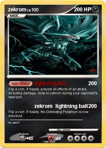 Pokemon zekrom