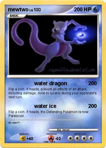 Pokemon mewtwo