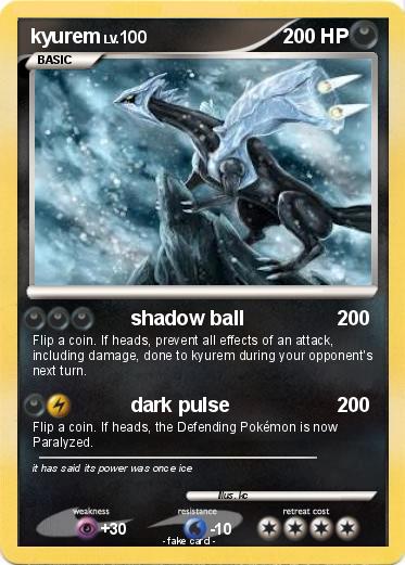 Pokemon kyurem