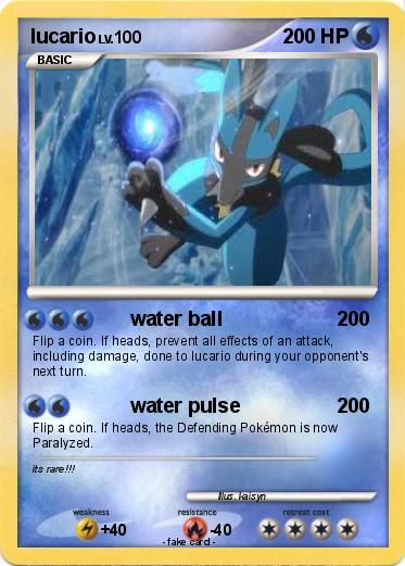 Pokemon lucario