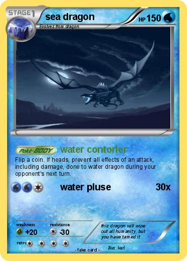 Pokemon sea dragon