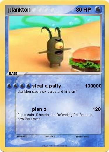 Pokemon plankton