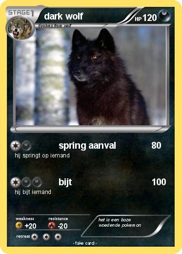 Pokemon dark wolf