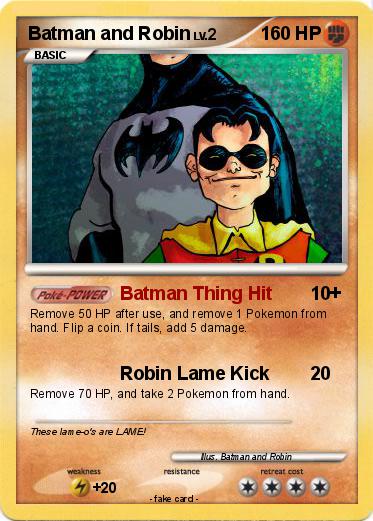 Pokemon Batman and Robin