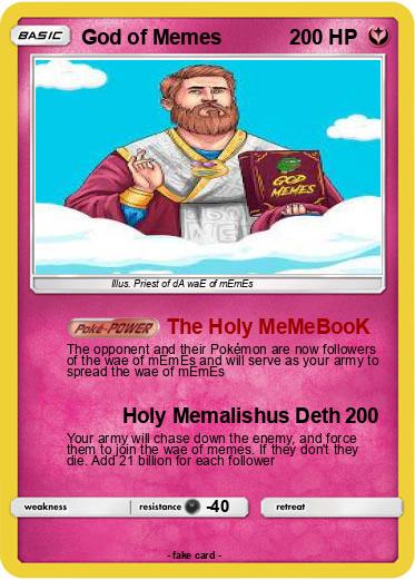 Pokemon God of Memes