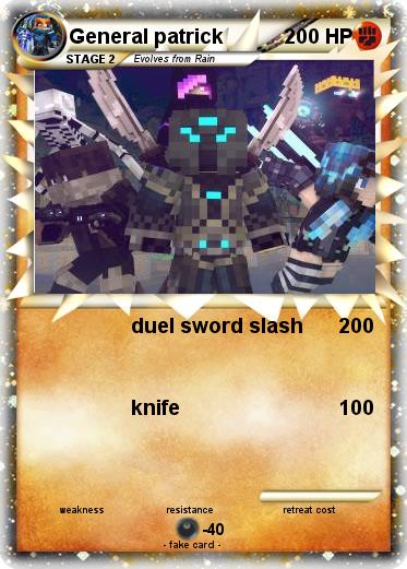 Pokemon General patrick