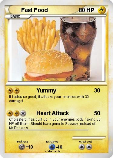 Pokemon Fast Food
