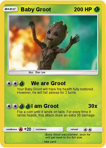 Pokemon Baby Groot
