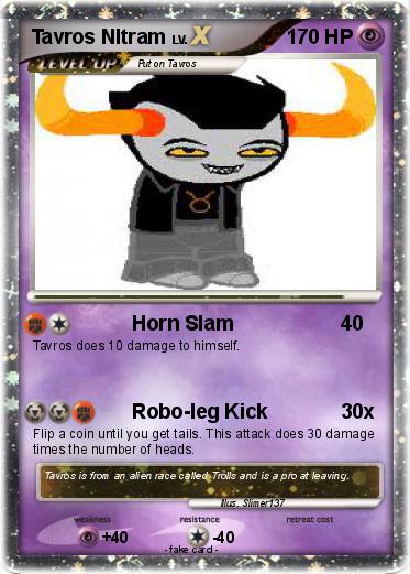 Pokemon Tavros NItram