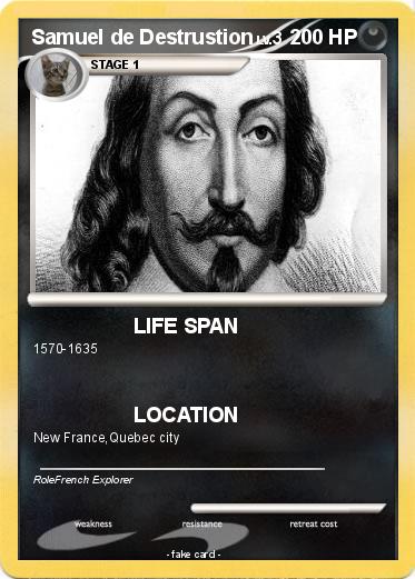 Pokemon Samuel de Destrustion