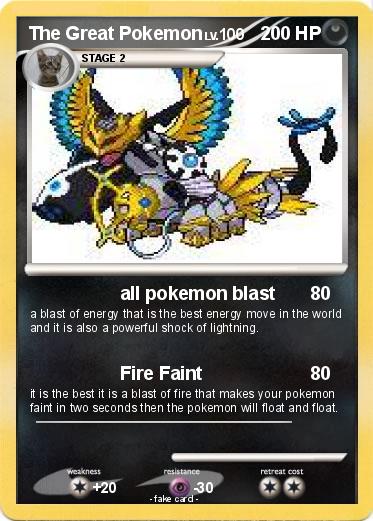 Pokemon The Great Pokemon