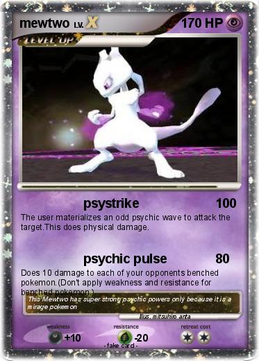 Pokemon mewtwo