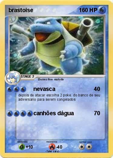Pokemon brastoise
