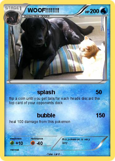 Pokemon WOOF!!!!!!!!