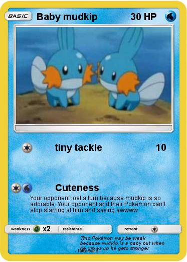 Pokemon Baby mudkip