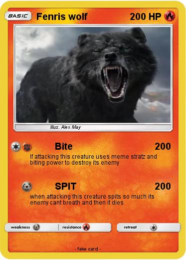 Pokemon Fenris wolf
