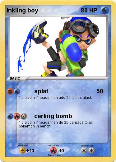 Pokemon inkling boy