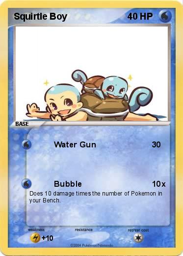 Pokemon Squirtle Boy