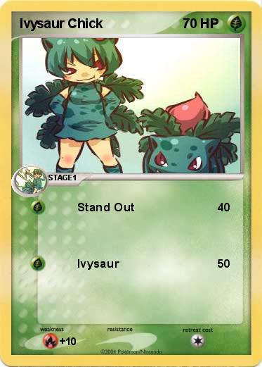 Pokemon Ivysaur Chick
