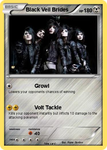 Pokemon Black Veil Brides