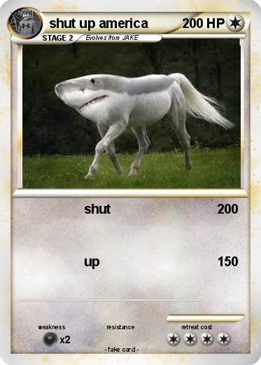 Pokemon shut up america