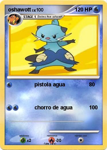 Pokemon oshawott