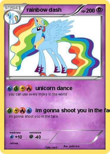 Pokemon rainbow dash
