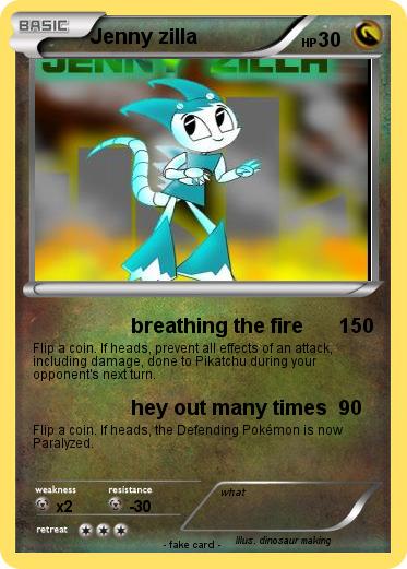 Pokemon Jenny zilla