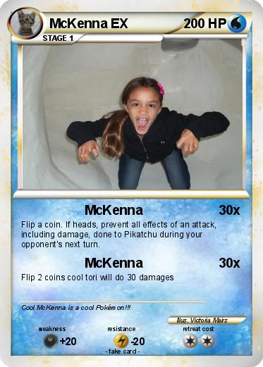 Pokemon McKenna EX