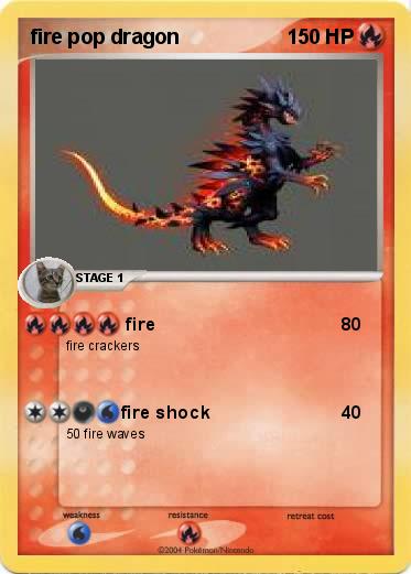 Pokemon fire pop dragon