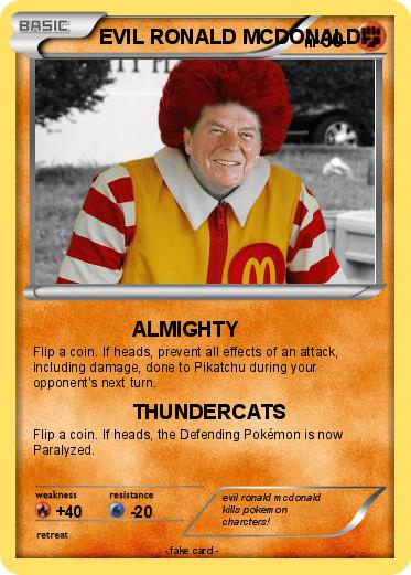 Pokemon EVIL RONALD MCDONALD!