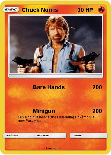 Pokemon Chuck Norris