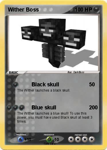 Pokemon Wither Boss
