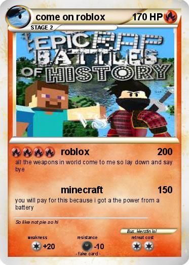 Pokemon come on roblox