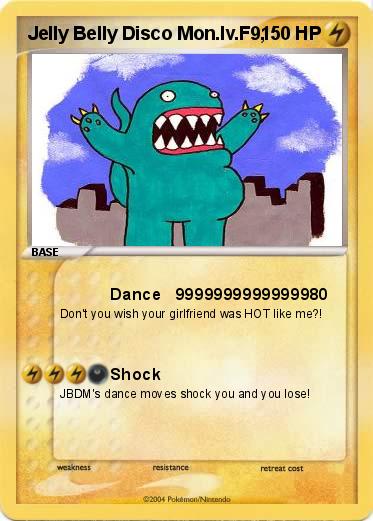 Pokemon Jelly Belly Disco Mon.lv.F9,