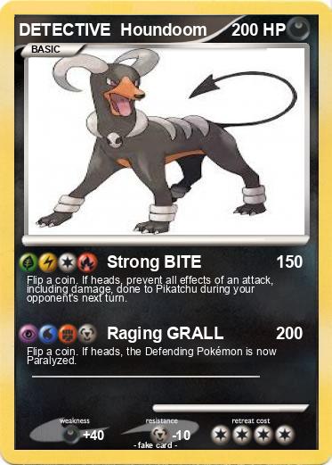 Pokemon DETECTIVE  Houndoom