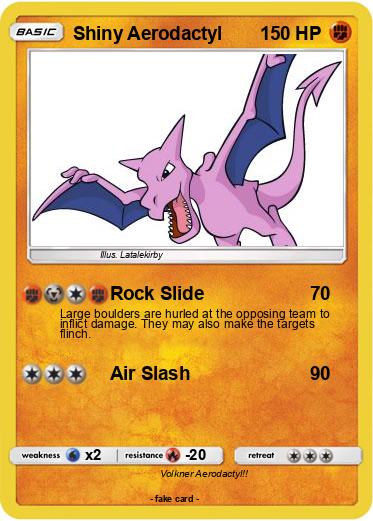 Pokemon Shiny Aerodactyl