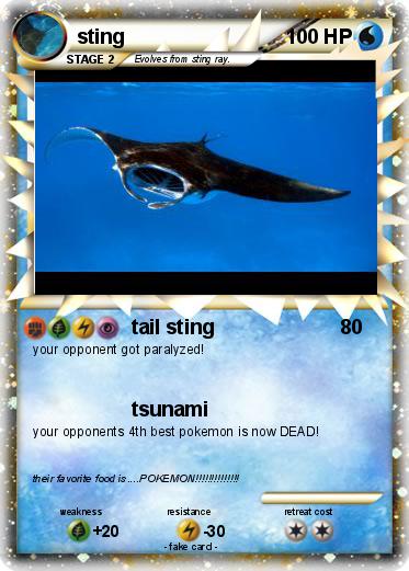 Pokemon sting