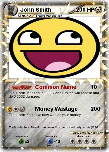 Pokemon John Smith