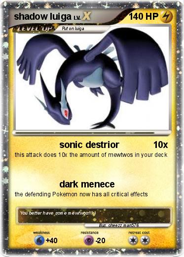 Pokemon shadow luiga