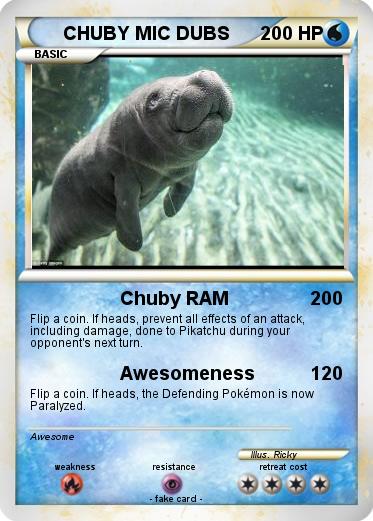 Pokemon CHUBY MIC DUBS