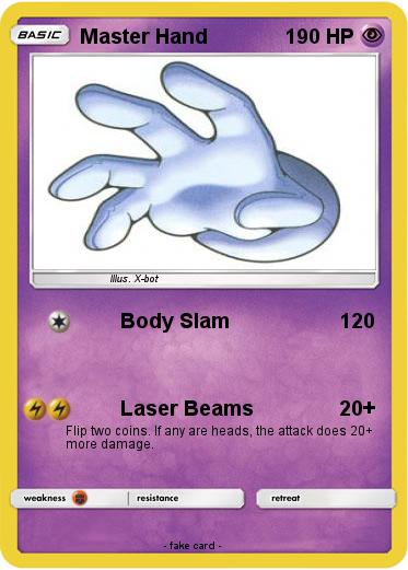 Pokemon Master Hand